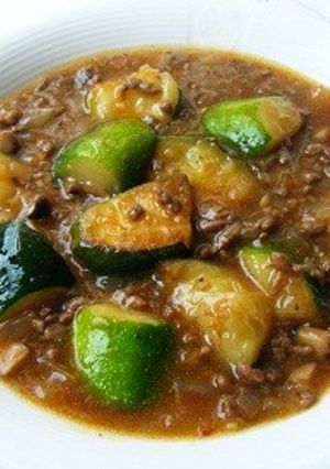 麻婆ズッキーニ-レシピのメイン写真