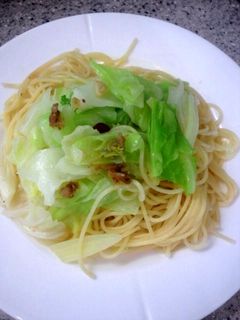 キャベツとアンチョビーのパスタ-レシピのメイン写真