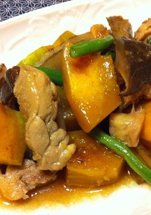 ＊鶏ももとカボチャのほっこり煮＊-レシピのメイン写真