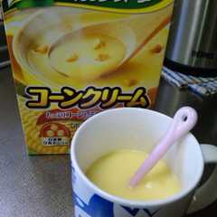 カップスープが濃厚トロトロスープに♥-レシピのメイン写真