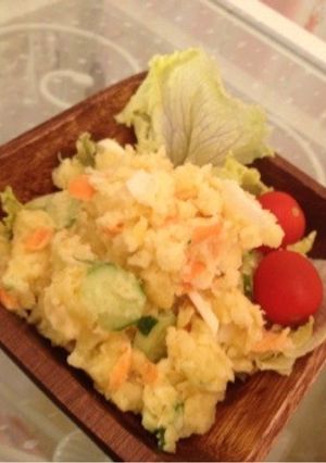 誰でも出来る！簡単、ポテトサラダ-レシピのメイン写真