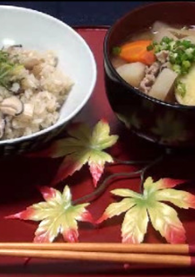 きのこの炊き込みご飯-レシピのメイン写真