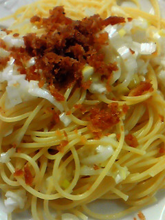 ねぎのシンプル塩パスタ-レシピのメイン写真