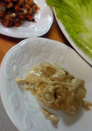 豆腐味噌ソース-レシピのメイン写真