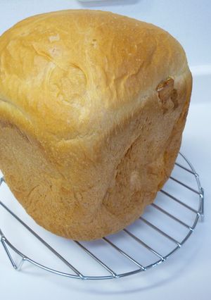★ＨＢでリッチな生クリーム食パン★-レシピのメイン写真