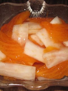 柿と大根の簡単サラダ♪-レシピのメイン写真