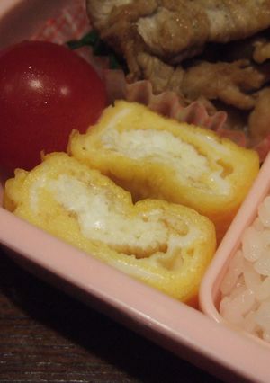 卵白消費♪チーズ風味の卵焼き-レシピのメイン写真