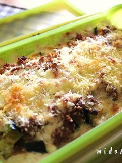 濃厚!南瓜のごま味噌そぼろチーズグラタン-レシピのメイン写真