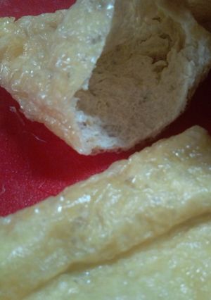 ビックリ！簡単！油揚げの袋作り方-レシピのメイン写真