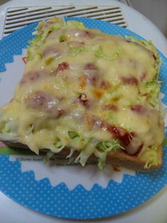☆キャベチーズトースト☆-レシピのメイン写真