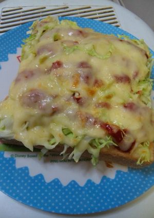 ☆キャベチーズトースト☆-レシピのメイン写真