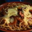 余ったハヤシライスで焼きそば★