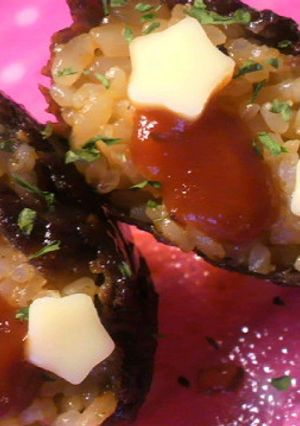 肉巻きオムライス?-レシピのメイン写真