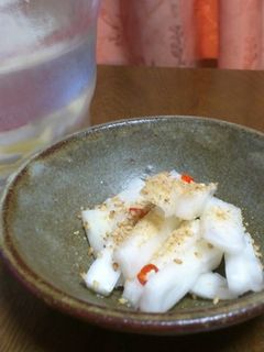 白菜の芯で浅漬けざんす-レシピのメイン写真