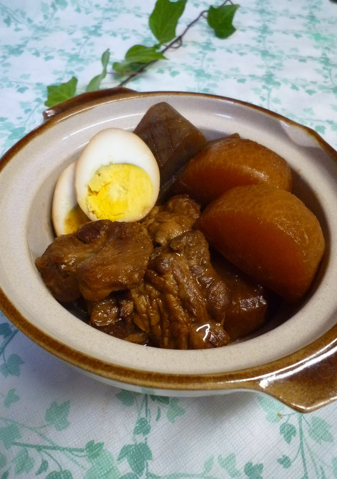 豚軟骨と大根の赤味噌煮（圧力鍋使用）-レシピのメイン写真
