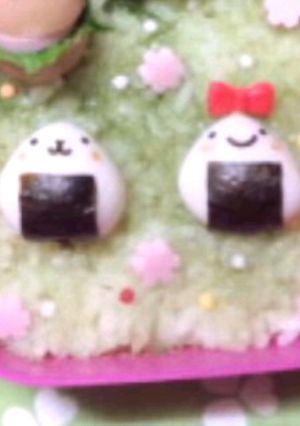 お弁当に☆うずらおにぎり君-レシピのメイン写真