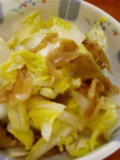 ヘルシー!白菜とザーサイの和え物-レシピのメイン写真