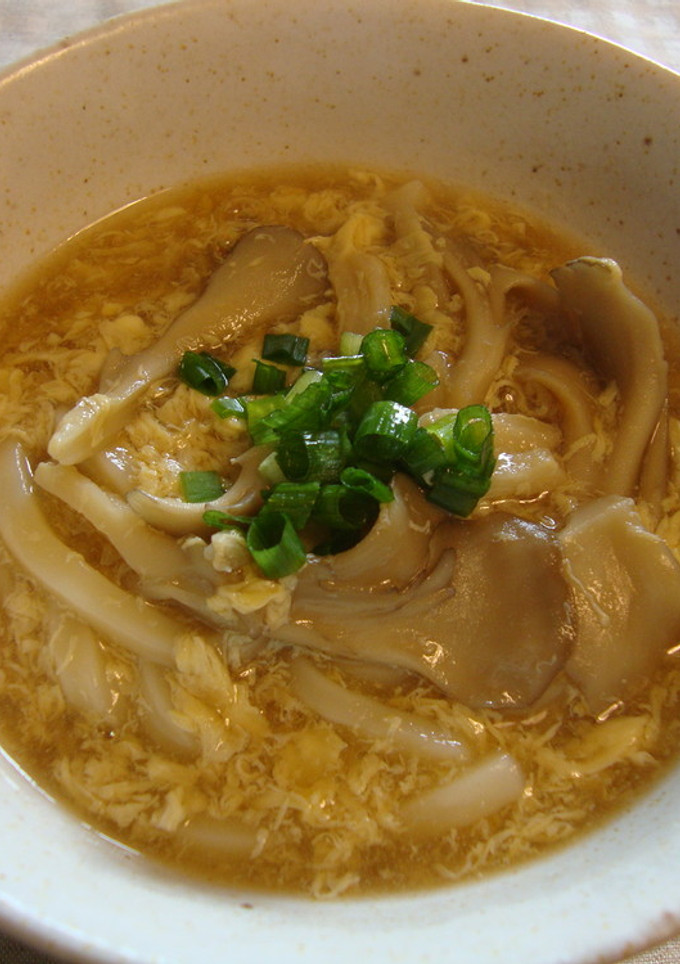きのこと卵のあんかけうどん-レシピのメイン写真