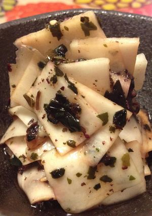 混ぜ込みわかめでシャキシャキかぶサラダ-レシピのメイン写真