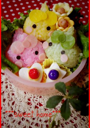 ☆簡単に出来るキャラ弁☆ほっぺちゃん♥-レシピのメイン写真