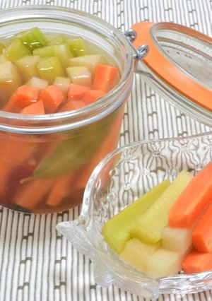 野菜の簡単ピクルス-レシピのメイン写真
