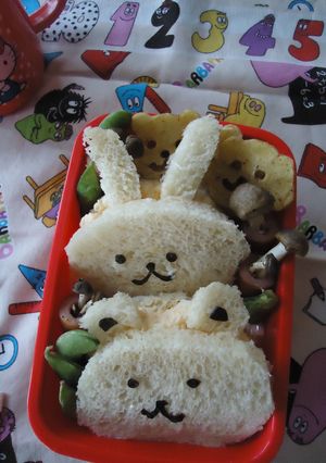 めっちゃ久しぶり！サンドイッチ弁当-レシピのメイン写真