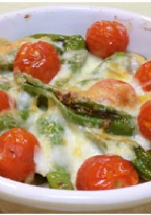 野菜のチーズオリーブオイル焼き-レシピのメイン写真