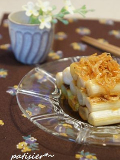 焼きネギの柚子胡椒ポン酢✿-レシピのメイン写真