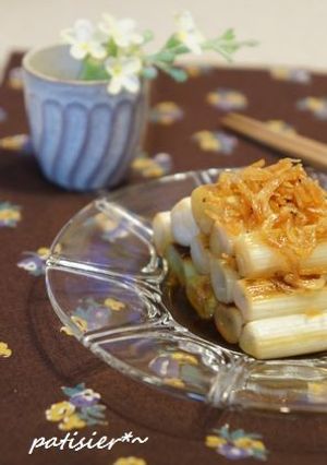 焼きネギの柚子胡椒ポン酢✿-レシピのメイン写真