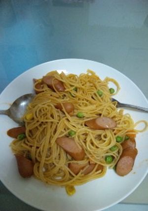 ☆トマトケチャップパスタ☆-レシピのメイン写真