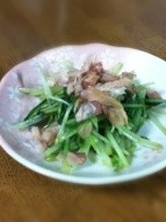 水菜のからし和え-レシピのメイン写真