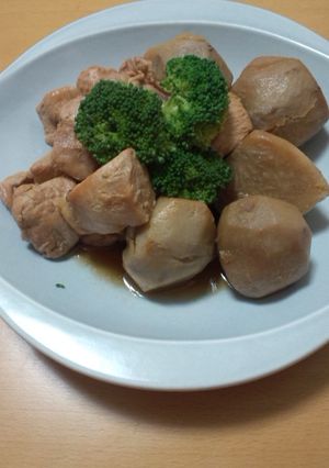 簡単☆里芋と鶏肉の煮物-レシピのメイン写真