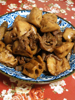 れんこんとごぼうと豚肉のきんぴら-レシピのメイン写真