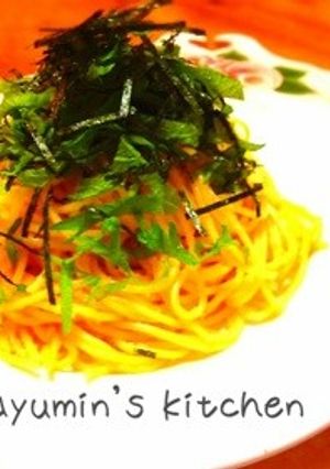 ランチにも♡白だしを使った明太子パスタ♡-レシピのメイン写真