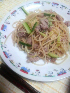 簡単和風ツナパスタ!-レシピのメイン写真