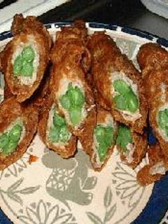 インゲンの豚天、カレー風味-レシピのメイン写真