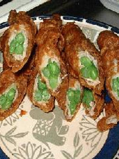 インゲンの豚天、カレー風味-レシピのメイン写真
