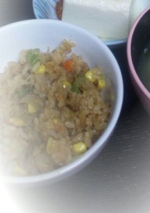 炊飯器 DE 簡単ドライカレー-レシピのメイン写真