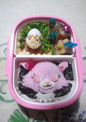 キャラ弁＊ジュエルペットのガーネット＊-レシピのメイン写真