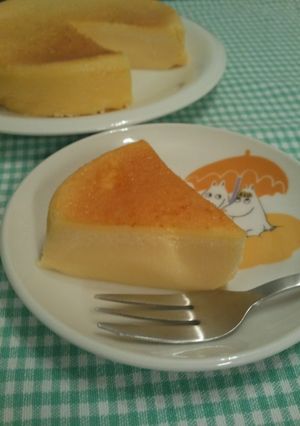 不思議なプリンチーズケーキ★はかり不要!-レシピのメイン写真