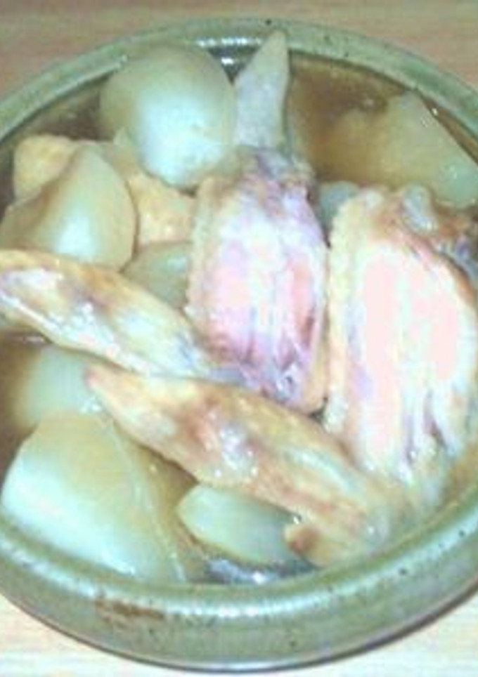 かぶと手羽先のあっさり煮-レシピのメイン写真