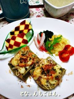 和!?竹輪&しらす&チーズトースト-レシピのメイン写真