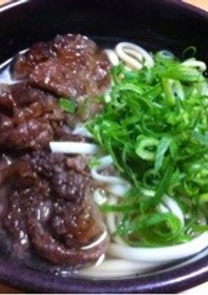 《肉うどん》-レシピのメイン写真