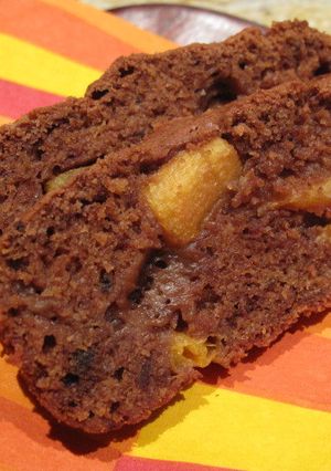 柿とココアのケーキ-レシピのメイン写真