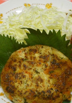 お肉不使用!ヘルシー豆腐おからハンバーグ-レシピのメイン写真