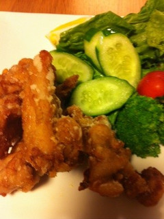 鶏の唐揚げ定食-レシピのメイン写真