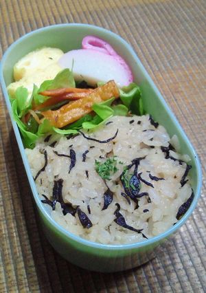 ひじきと明太子の混ぜご飯-レシピのメイン写真