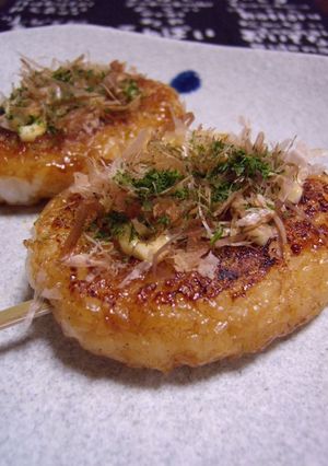 なんちゃって五平餅ღお好み焼き風-レシピのメイン写真