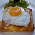 1分ホワイトソースで作ったクロックマダム