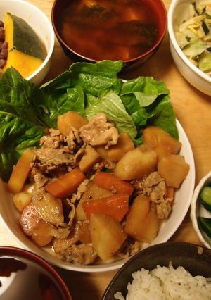 速攻でも美味い！水なしフライパン肉じゃが-レシピのメイン写真